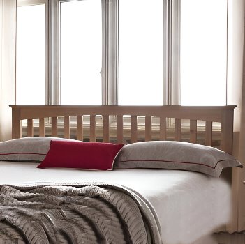 Charlotte Solid Oak Divan Bed Headboard 